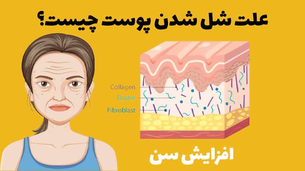 علت شل شدن پوست چیست