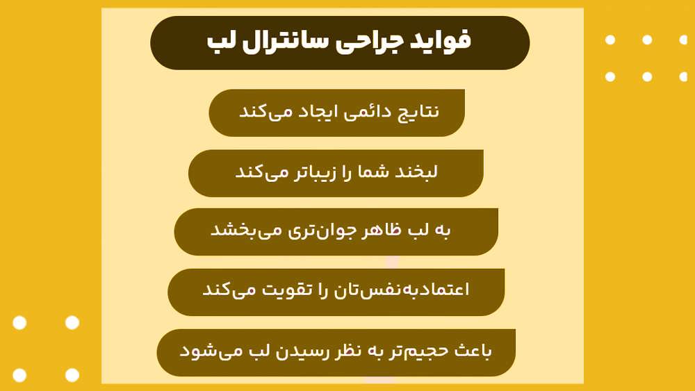 مزایای سانترال لب