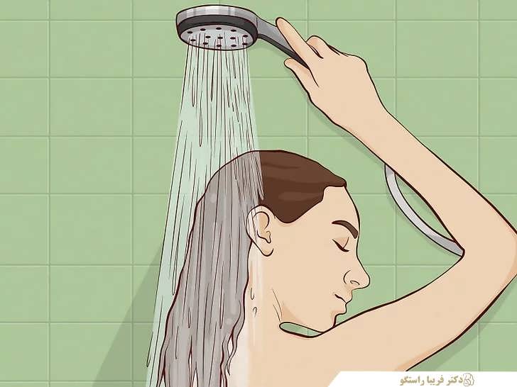 به طور مرتب دوش بگیرید