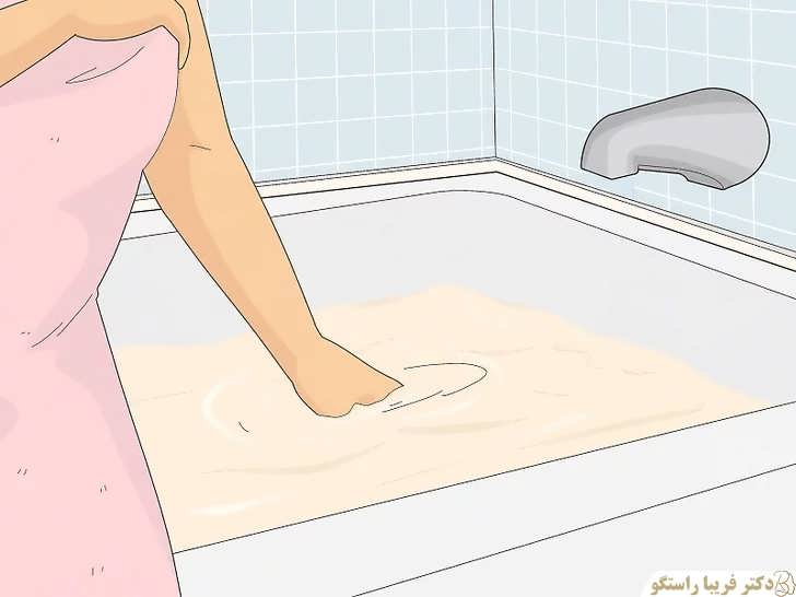 آب را هم بزنید تا جو دوسر کاملاً در آن حل شود