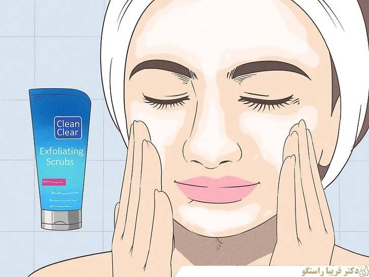 یک تا دو بار در هفته لایه برداری کنید