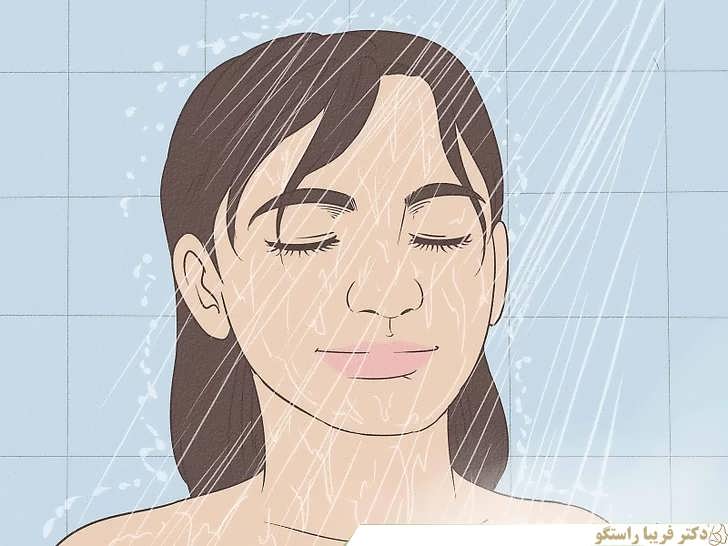 حمام های کوتاه تر و با دمای ملایم بگیرید